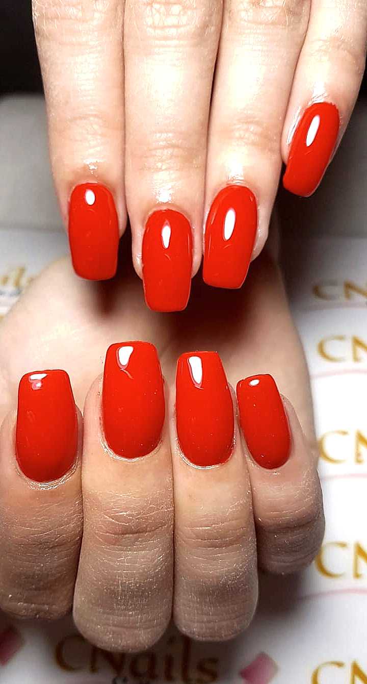 30 Acrylic Polish Matte And Simple Red Nail Designs Women World Blog