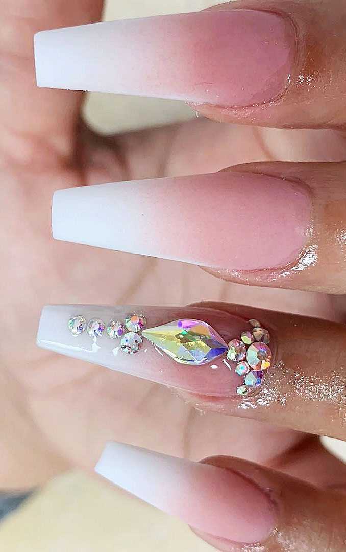 22 Long Acrylic Nail Design In Stiletto And Coffin Shapes
